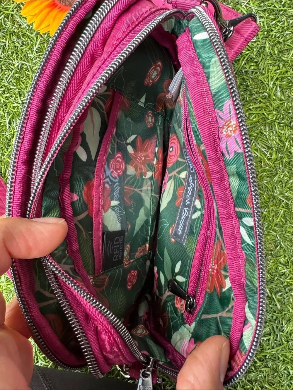 Lug Super Coupe 2 Convertible Crossbody Bag • Vibrant Magenta • NWOT